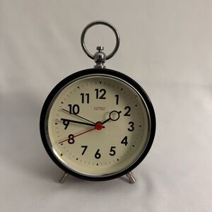 Black Retro alarm clock